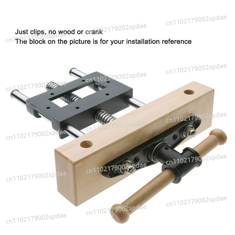 Woodworking Vise For Workbench - Étau de table léger de 10