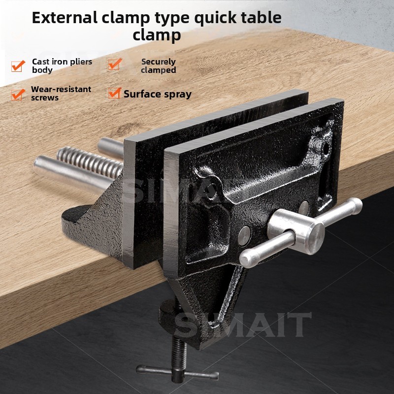 Woodworking Vise For Workbench - Étau de menuisier à dégagement rapide