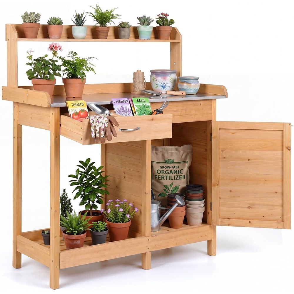 Workbench Woodworking - Table de travail de jardin en