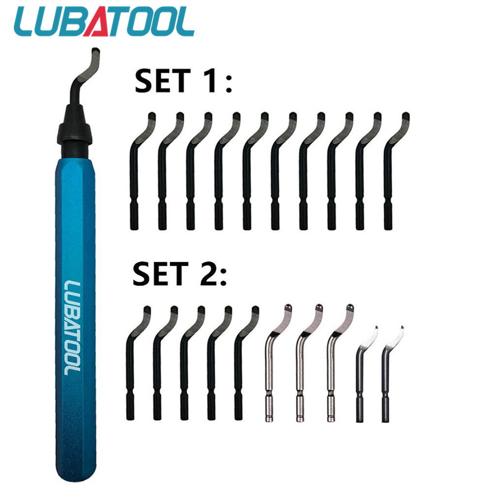 Woodworking Class - LUBATOOL Outil d'ébavurage avec 11 lames