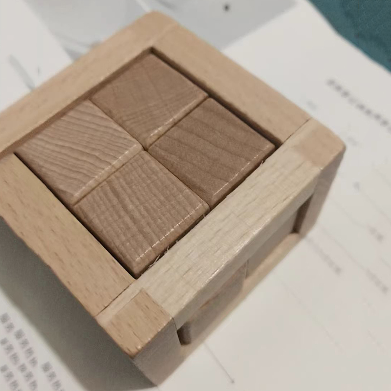 Woodworking Hobby - Jouets éducatifs de démêlage, Puzzle imbriqué,
