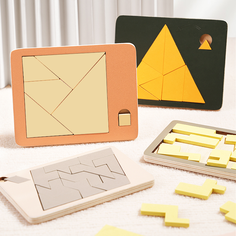 Woodworking Hobby - Puzzles géométriques en bois défi Impossible