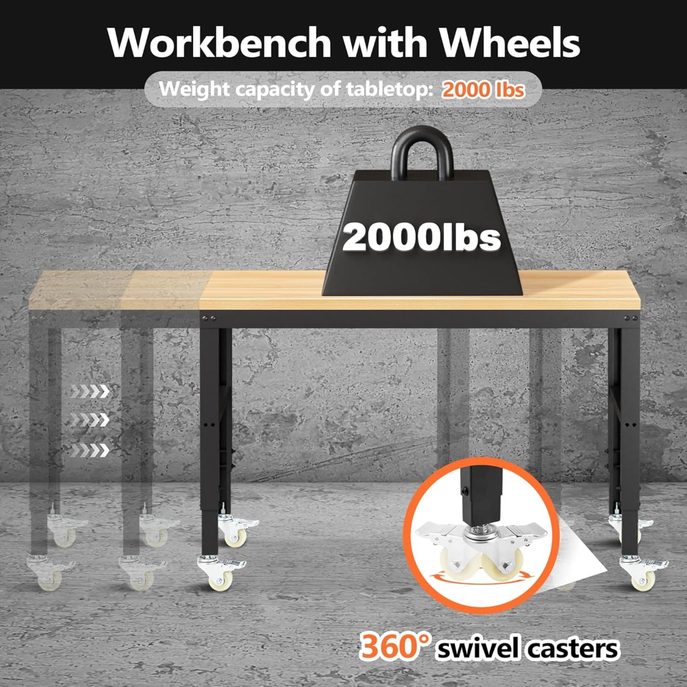 Établi réglable, banc de trava - Workbench Woodworking avis et prix