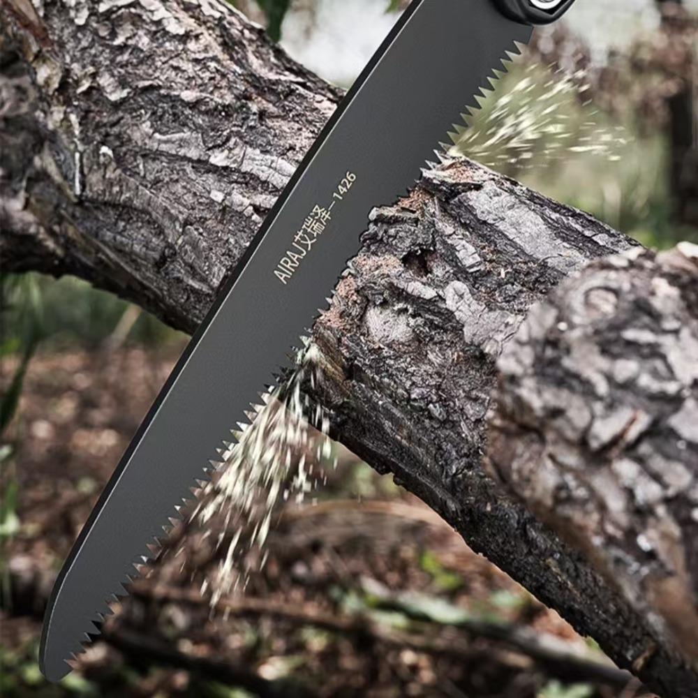 Scie à main pliante en acier S - Woodworking Hand Saw avis et prix