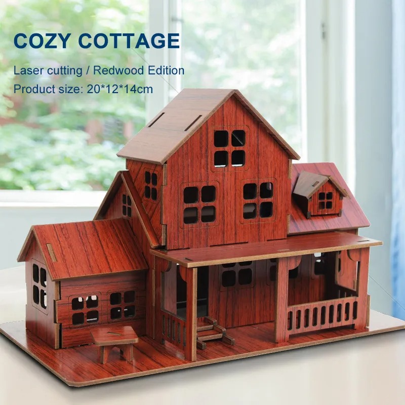 Puzzle 3D en bois : Kit de con - Woodworking Hobby avis et prix