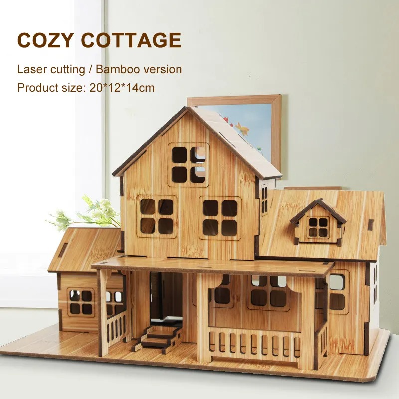 Puzzle 3D en bois : Kit de con - Woodworking Hobby avis et prix