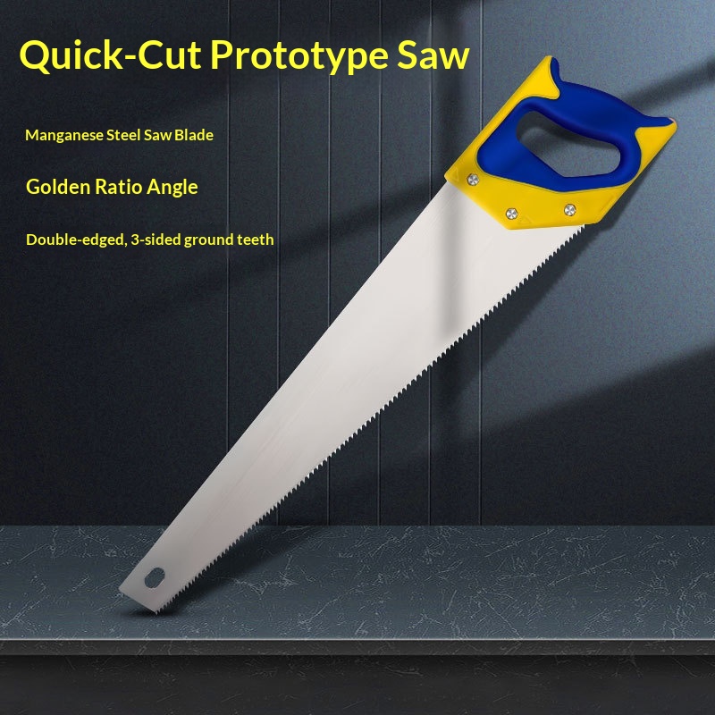 Scie à main en acier au mangan - Woodworking Hand Saw avis et prix