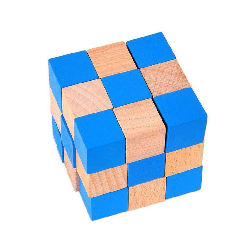 Casse-tête en bois Cube Serpen - Woodworking Hobby avis et prix
