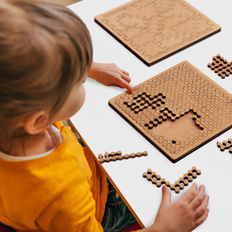 Puzzle Impossible en bois IQ p - Woodworking Hobby avis et prix