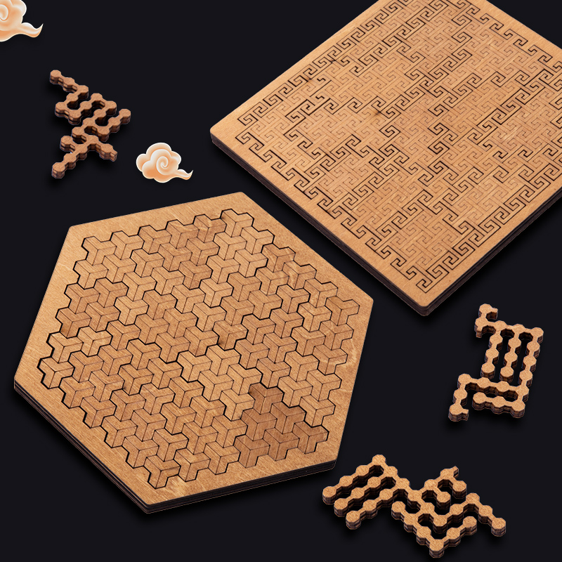 Puzzle Impossible en bois IQ p - Woodworking Hobby avis et prix