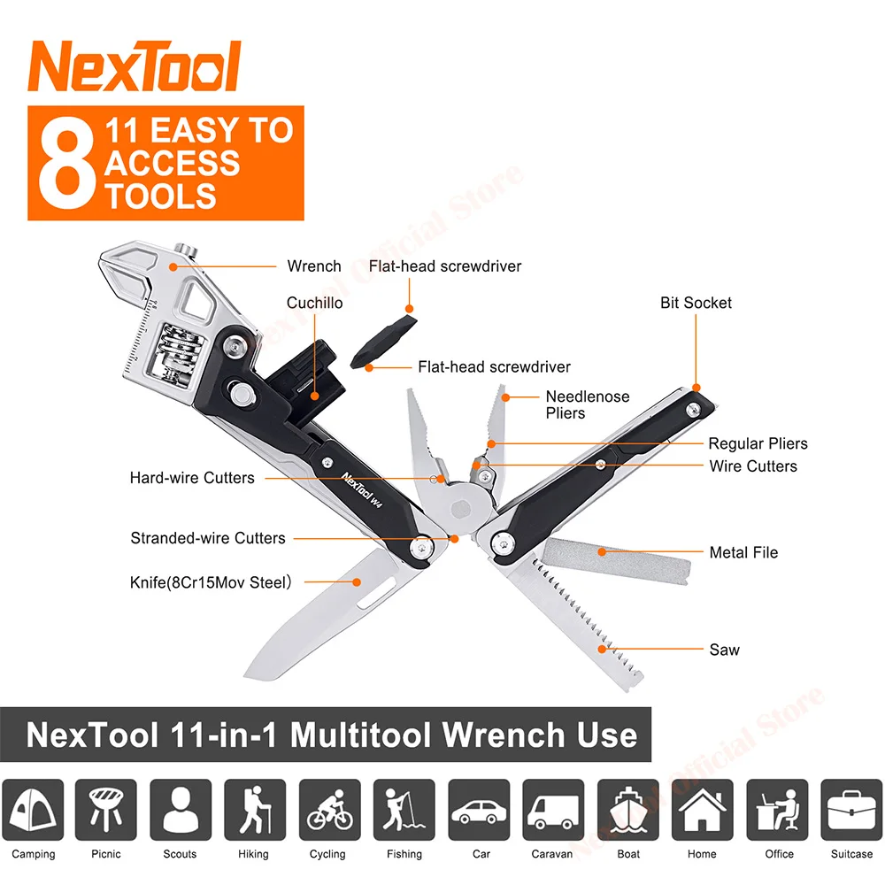 NexTool Multitool Wrench W4 11 - Woodworking Hand Saw avis et prix