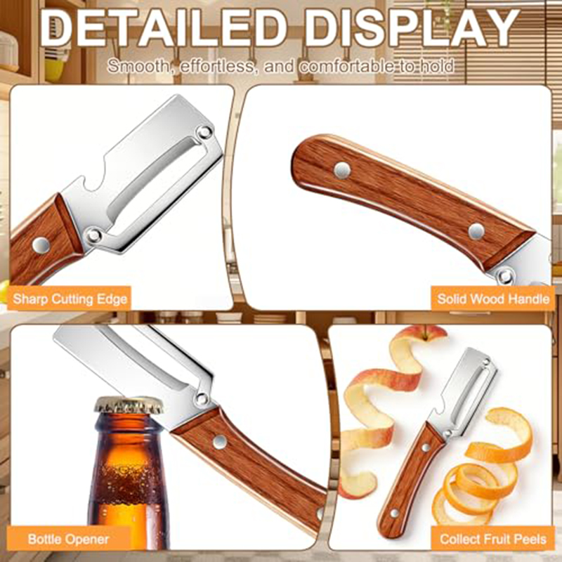 Éplucheur de cuisine en acier  - Woodworking Hobby avis et prix