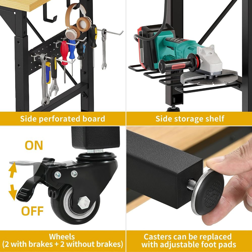 Banc de travail robuste de 60  - Workbench Woodworking avis et prix