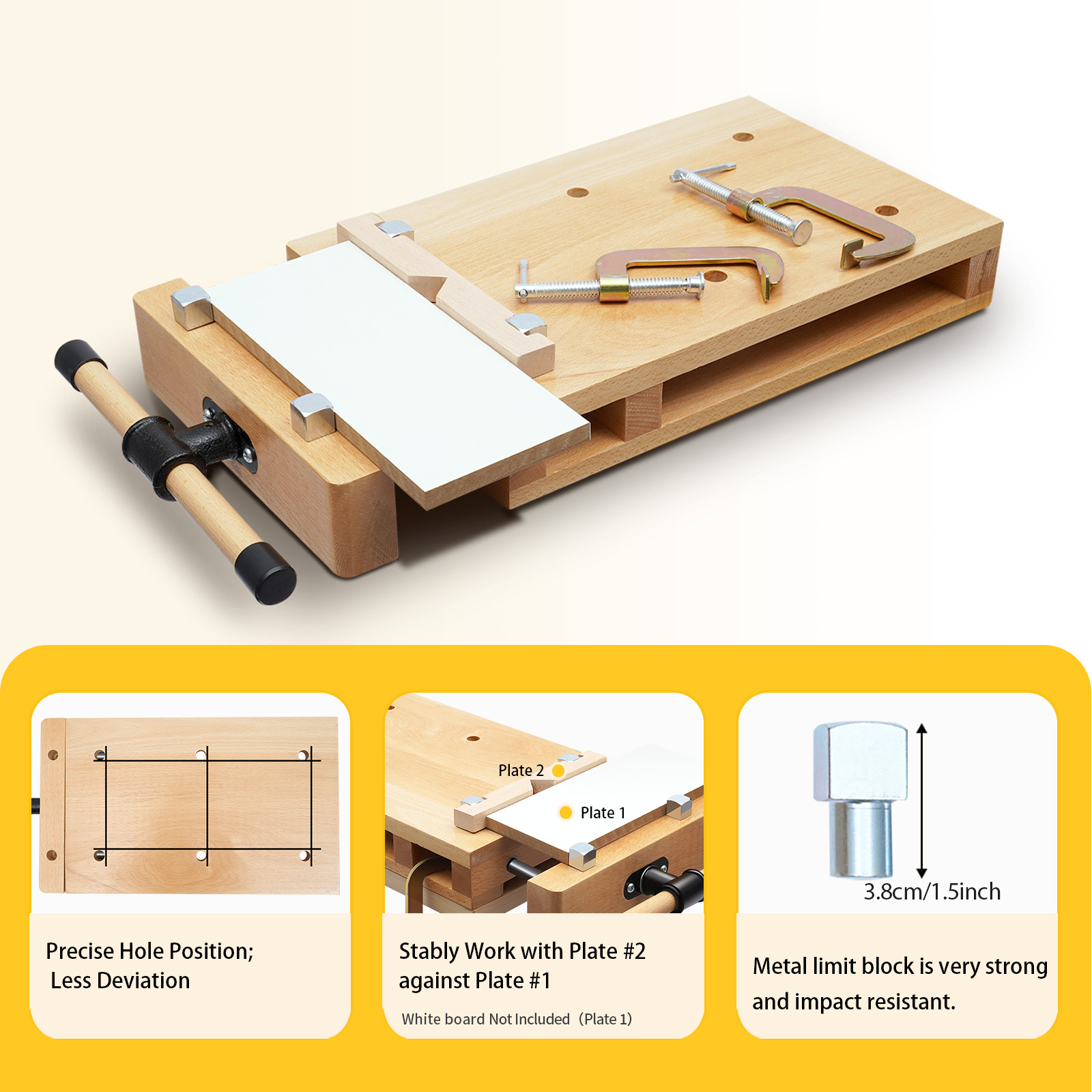 Étau de travail en bois, fixat - Woodworking Vise For Workbench avis et prix