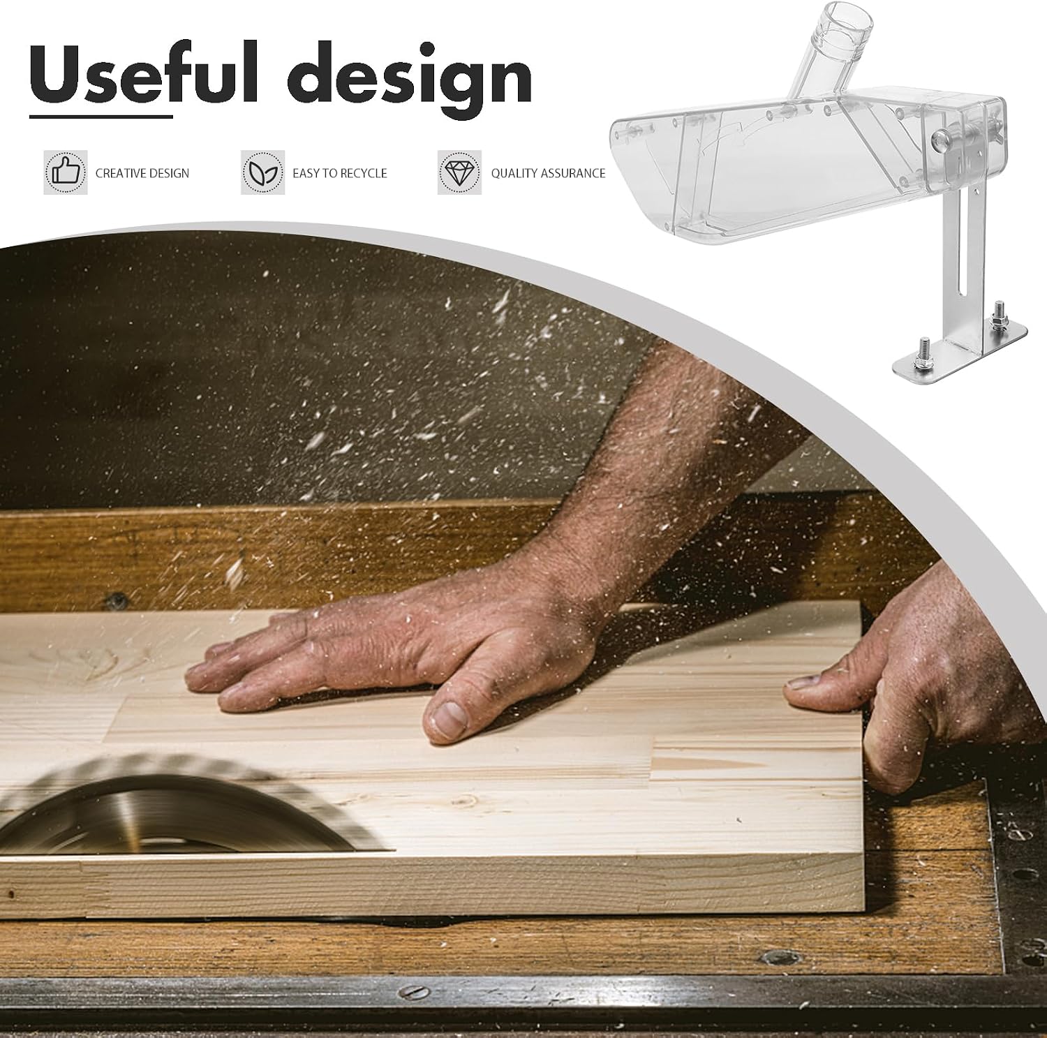 Cache de protection transparen - Woodworking Company avis et prix